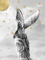 Marble Angel Starry Sky Moon 1 ταπετσαρία