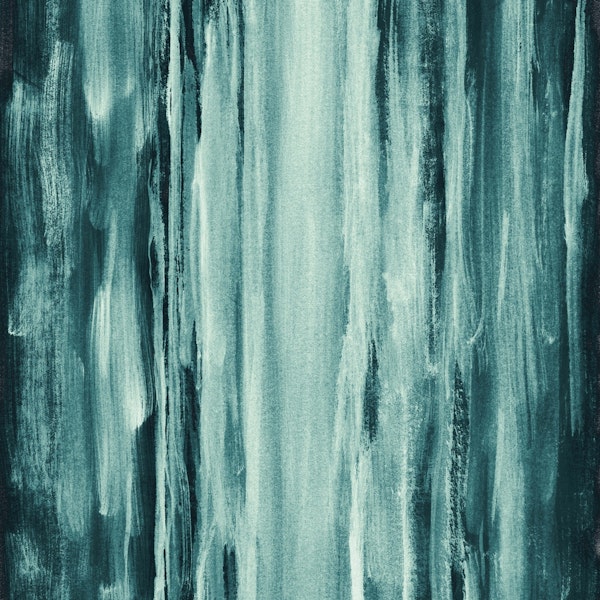 Teal Watercolor Dream 1