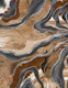 Earthy Marble Agate Silver 1