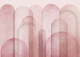 Pink Mid Century Arches