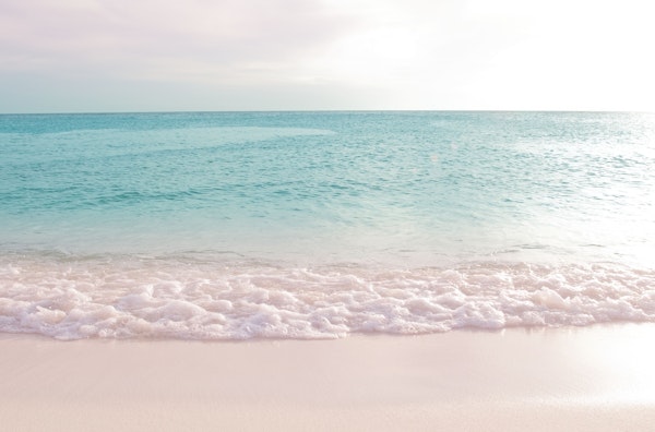 Soft Pastel Ocean Waves 2