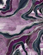 Navy Blue Pink Marble Agate 1