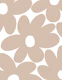 Daisy Flowers Dark Vanilla 1