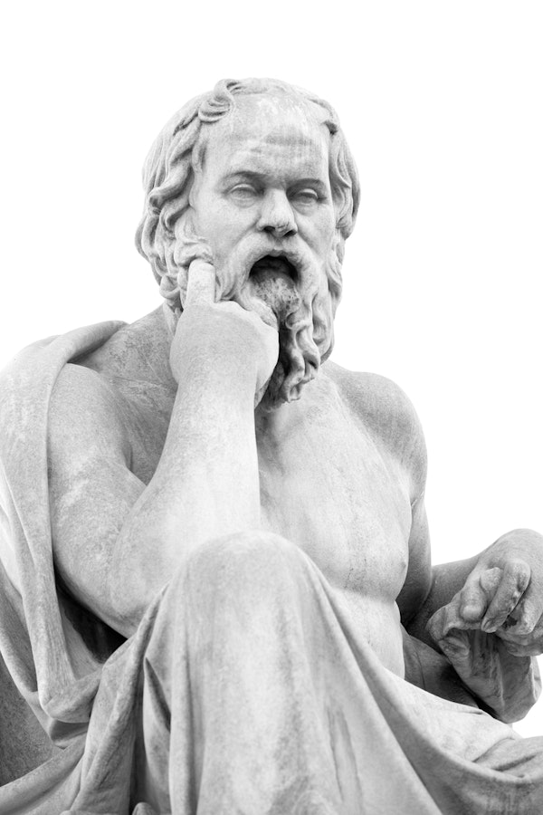 Socrates Marble Statue 3