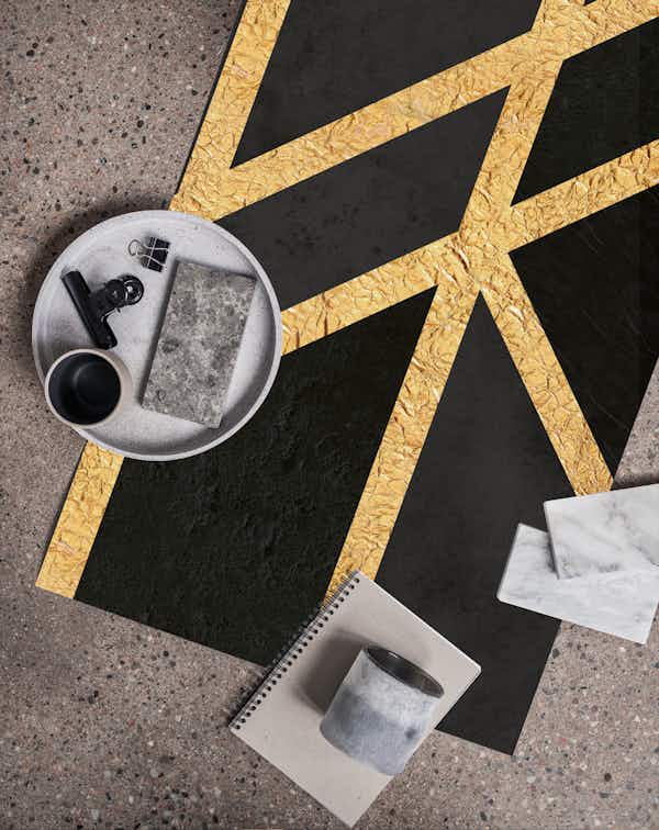 Urban Black Art Deco wallpaper roll
