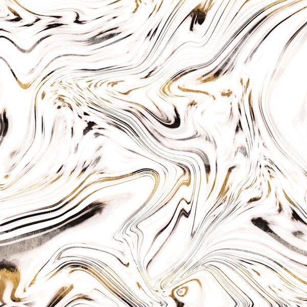 Liquid Gold Black Marble 1