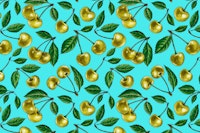 Yellow cherries 2 wallpaper