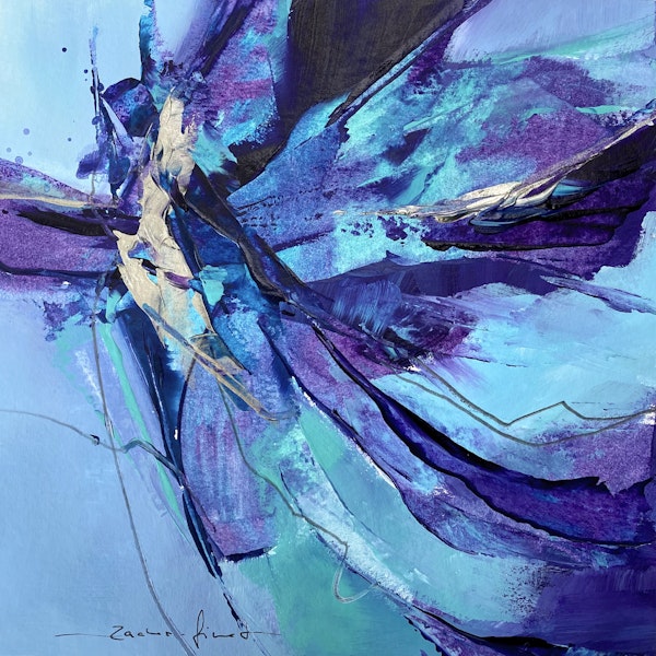 Feeling Blue Abstract Art