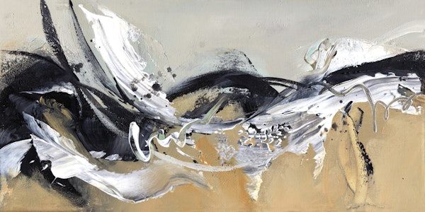 Desert Storm Abstract Art