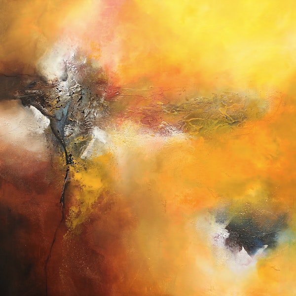 Bush Fire Abstract Art