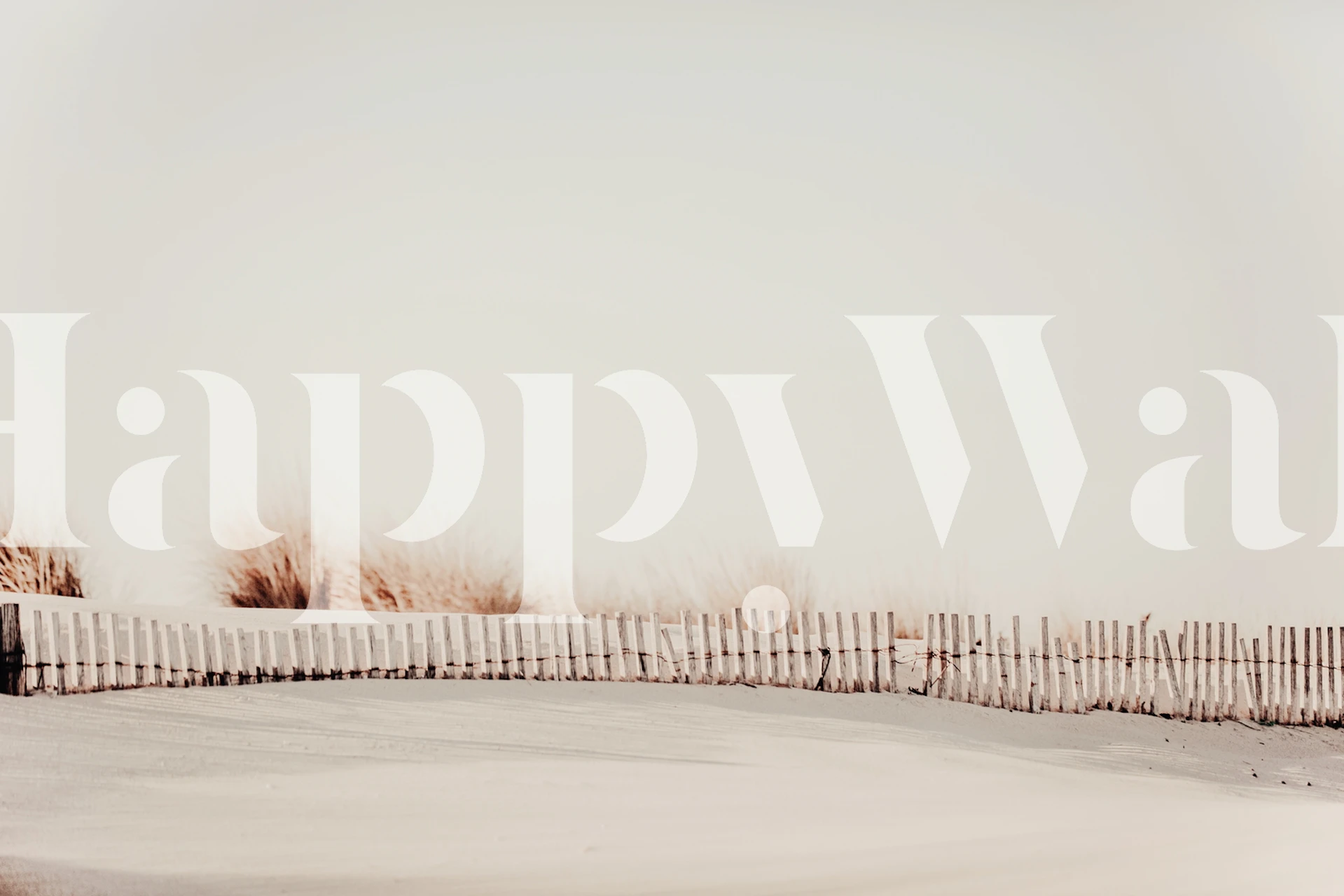 Cashmere Beige Dunes wallpaper in a room