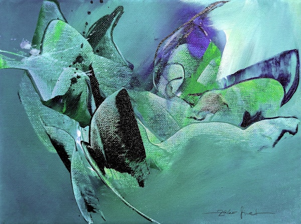 Deep Sea Abstract Art