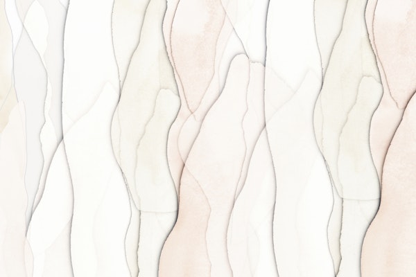 Abstract Layers  Elegant Creme White