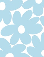 Retro Daisy Spun Sugar 1 tapet