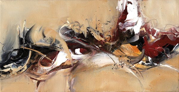 Rodeo Move Abstract Art