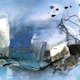 Blue Abstract Thinking 2