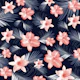 Tropical Flowers Palm 6