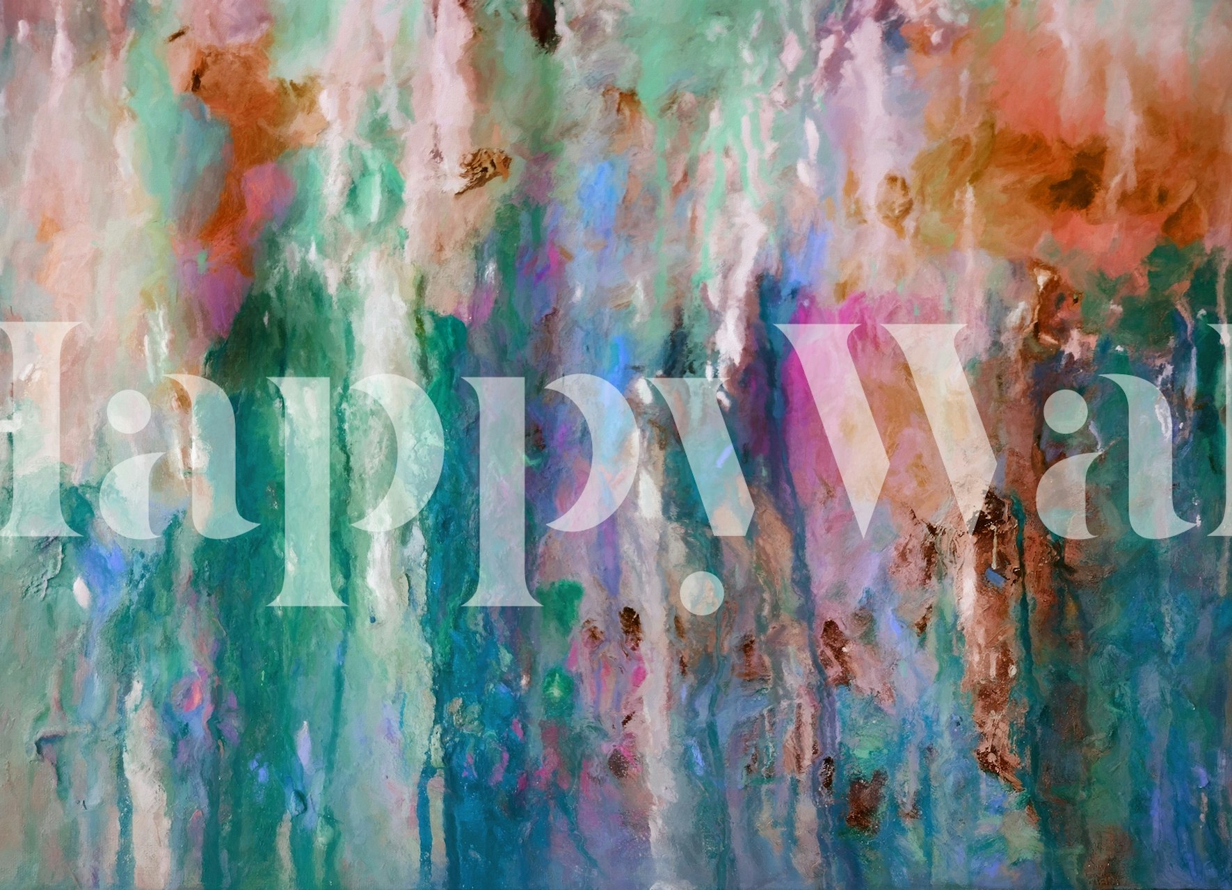 Color Mix 2 wallpaper displayed in a room