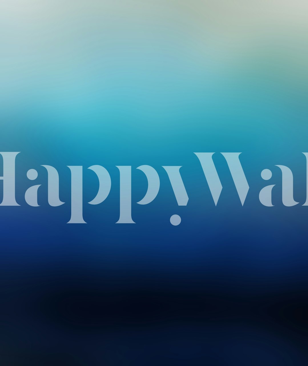 Abstract gradient blue hues wallpaper