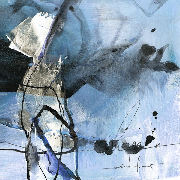 Blue Abstract Thinking 4