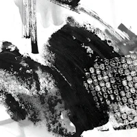 Black Meets White Abstract Art tapetas