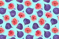 Figs and fig slices wallpaper