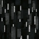 Black Charcoal and Silver Geo