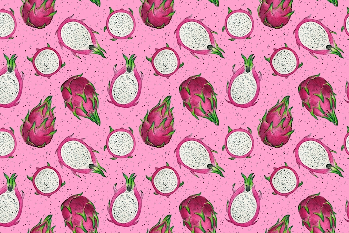 Dragon Fruit 2 Wallpaper – Buy Online | Happywall