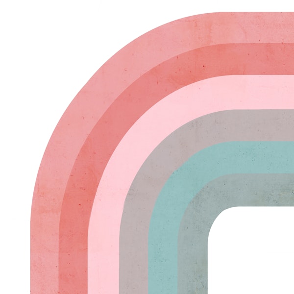 Retro Summer Rainbow