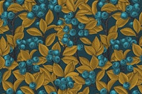 Blueberry garden 4 ταπετσαρία