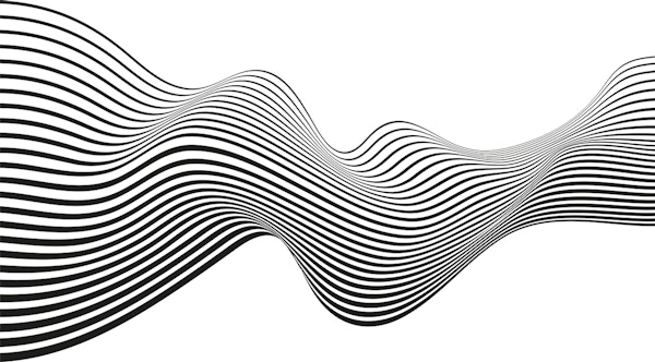 Black and white waves 2