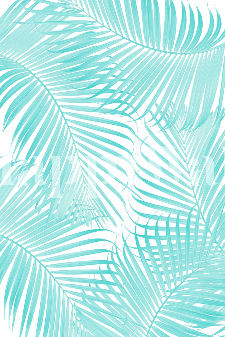 Palm Leaf Delicado Pattern i ett rum