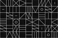 My Fav Geo Patterns No 9 Large behang