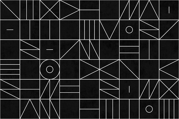 My Fav Geo Patterns No 9 Large