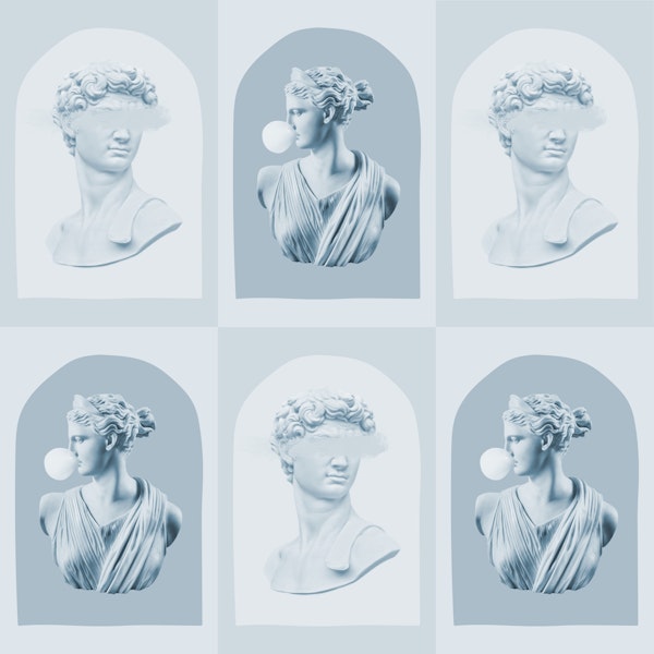 Blue David and Artemis