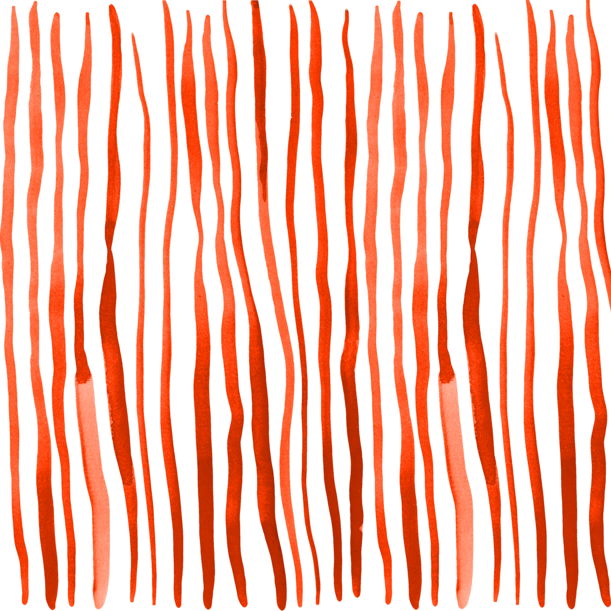 Shop Vertical Orange Lines Wallpaper Happywall
