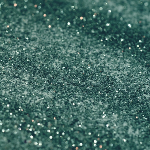 Teal Mermaid Ocean Glitter 2