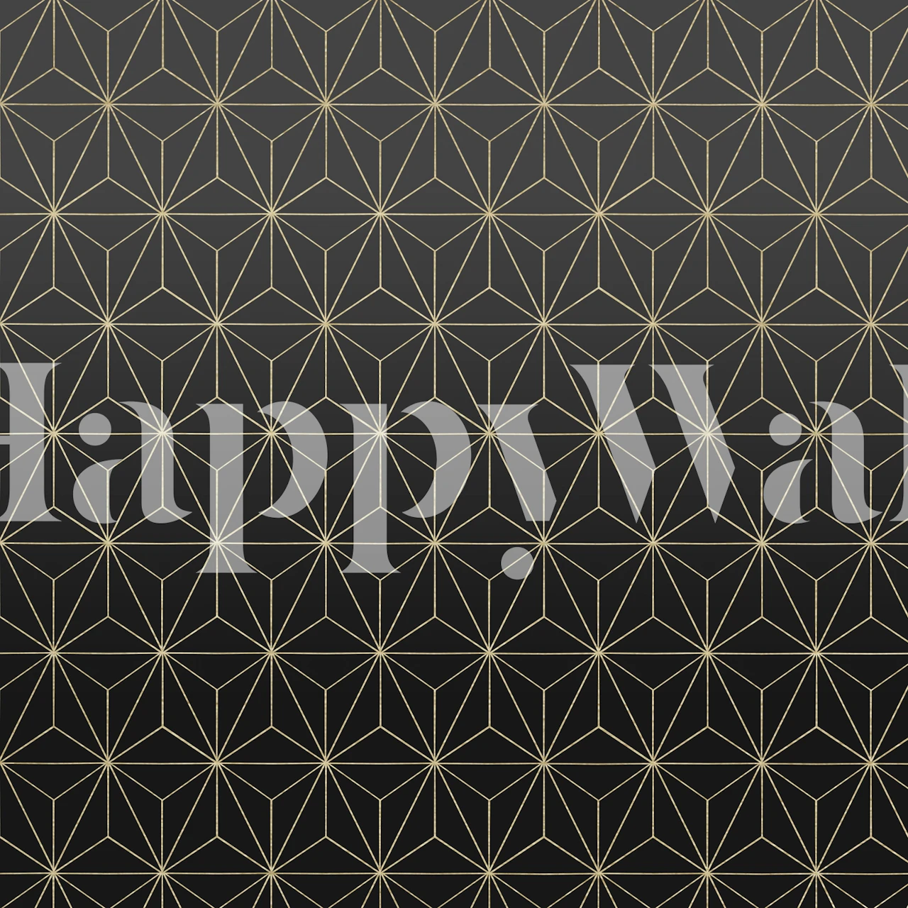 Geometric Glamor 5 wallpaper in a stylish room