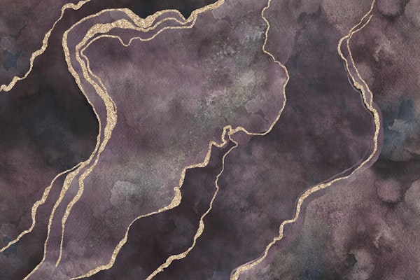 Purple Gemstone Glamour Marble