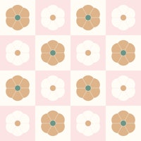 Geometric Flowers tapety