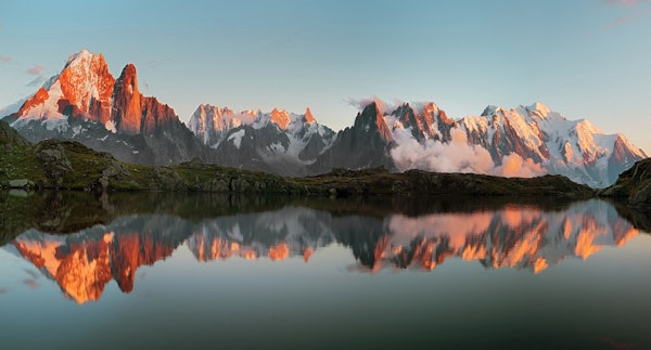 Lac Blanc sunset