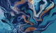 Dramaqueen Marble Royal Blue