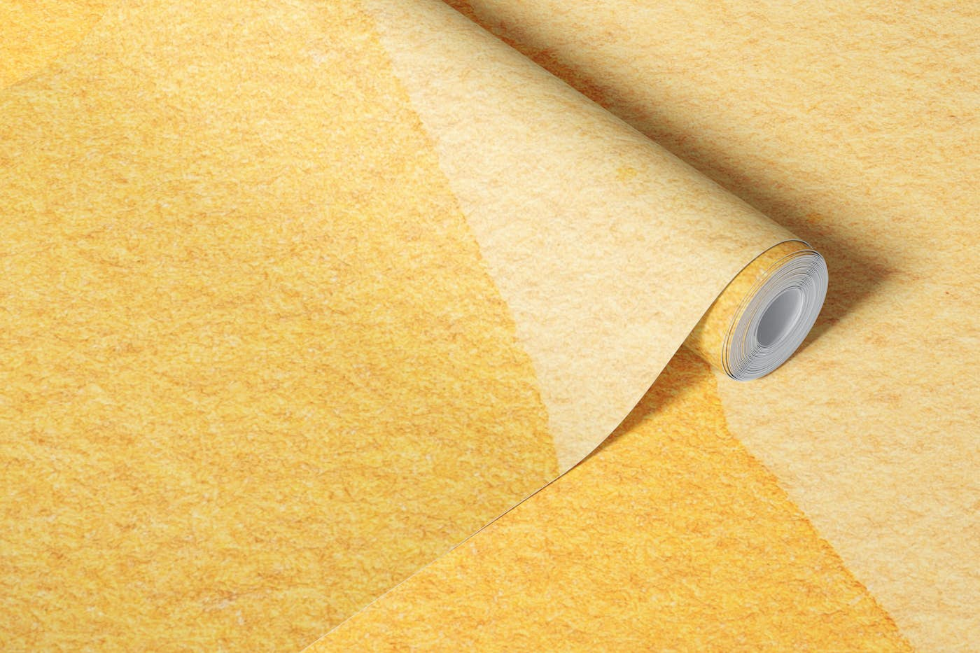 Yellow watercolor gradient wallpaper roll