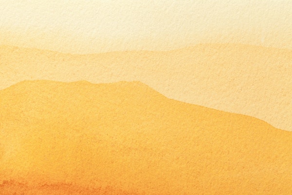 Yellow watercolor gradient