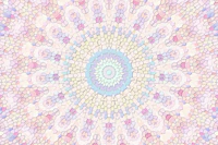 Arabesque Candy Blush Mandala behang