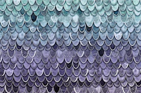 Magic Mermaid Mystic Teal tapet