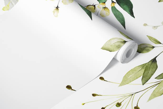 Floral arrangementswallpaper roll
