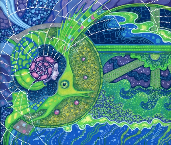 Mermaid Fish Surreal Fantasy