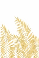 Palm Leaves Golden wallpaper