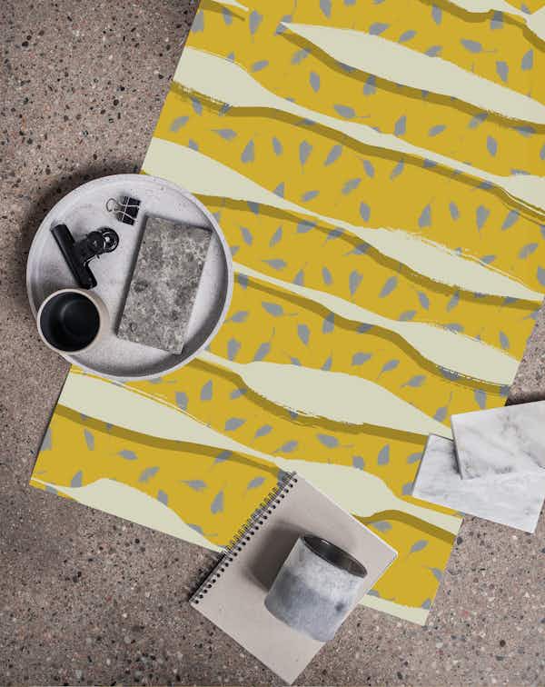 Wonky Lines wallpaper Happywall